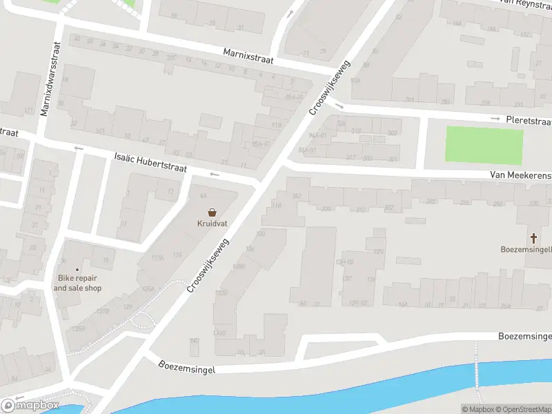 Ambulance met gepaste spoed naar de Crooswijkseweg in Rotterdam