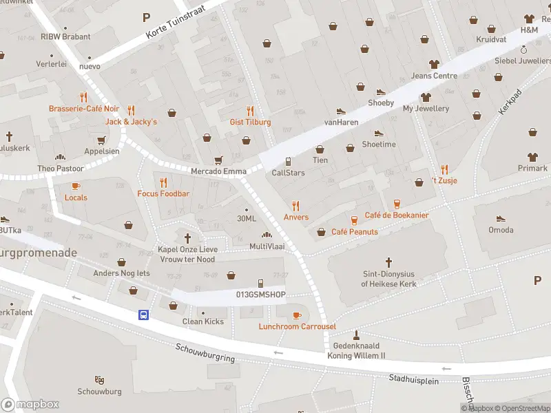 112 melding Anonieme overlastmelding Oude Markt in Tilburg gesloten