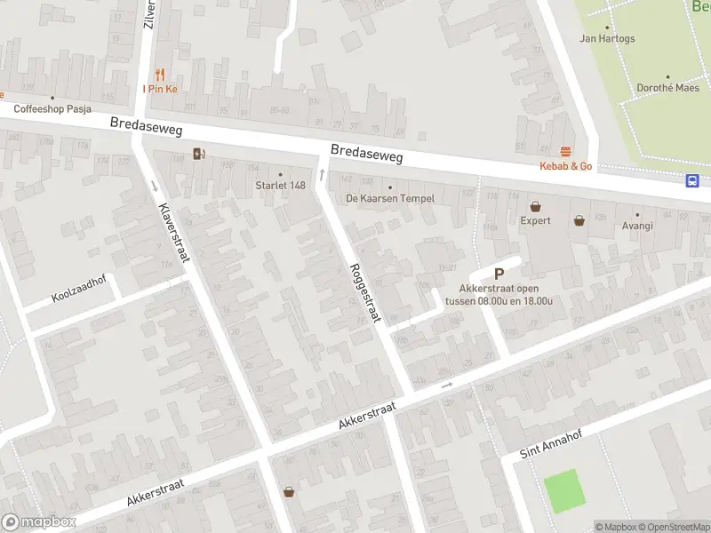 112 melding Overlastmelding Roggestraat in Tilburg gesloten