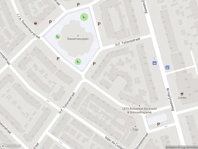 Ambulance met gepaste spoed naar de H.F. Tollensstraat in Dordrecht