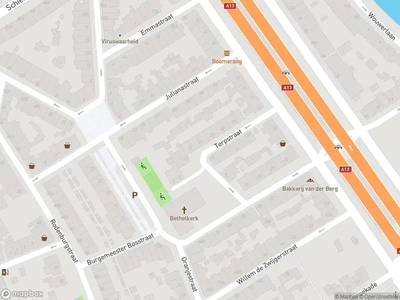 112 melding Besteld ambulance vervoer naar de Terpstraat in Rotterdam