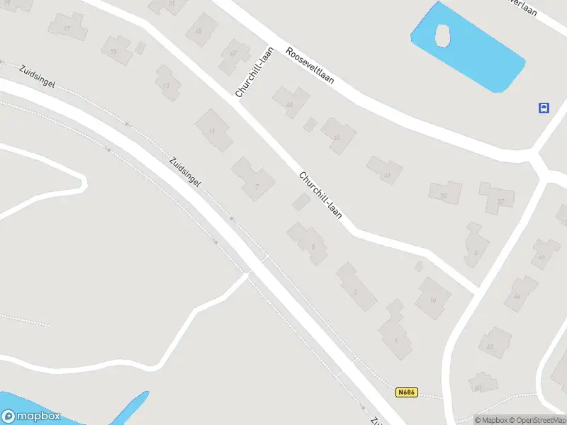 Brandweer met gepaste spoed naar de Churchill-laan in Axel vanwege stormschade