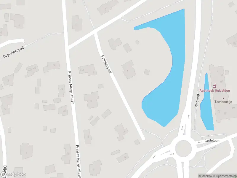 Politie naar de Prinsenpad in Best vanwege ongeval met letsel