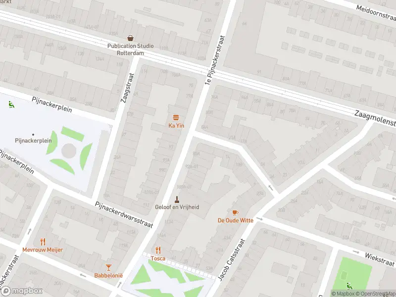 112 melding Besteld ambulance vervoer naar de 1e Pijnackerstraat in Rotterdam