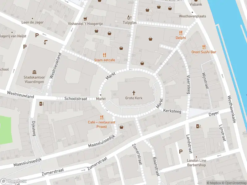 112 melding Politie naar de Markt in Vlaardingen