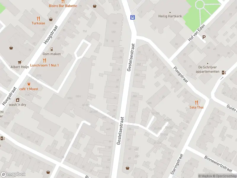 Politie naar de Gestelsestraat in Eindhoven vanwege ongeval met letsel