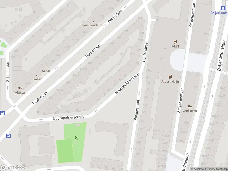 Ambulance met gepaste spoed naar de Noordpolderstraat in Rotterdam