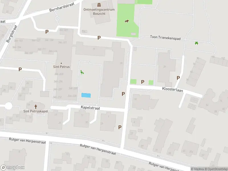 Brandweer met gepaste spoed naar de Kloosterlaan in Boekel vanwege een liftopsluiting