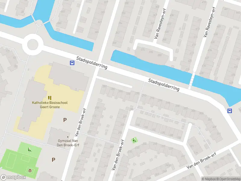 Ambulance met grote spoed naar de Van den Broek-erf in Dordrecht