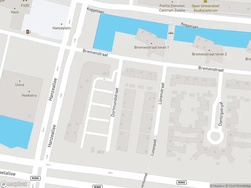 Brandweer met gepaste spoed naar de Dortmundstraat in Zwolle