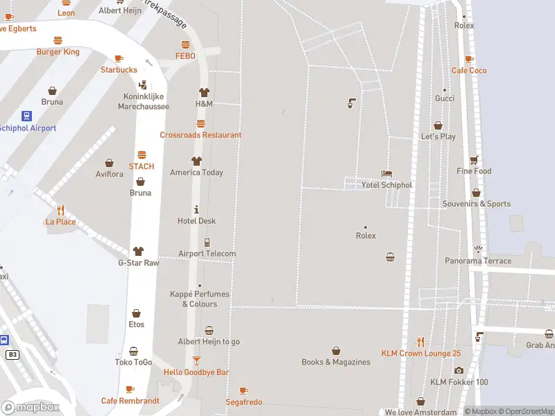 Besteld ambulance vervoer naar de Vertrekpassage in Schiphol