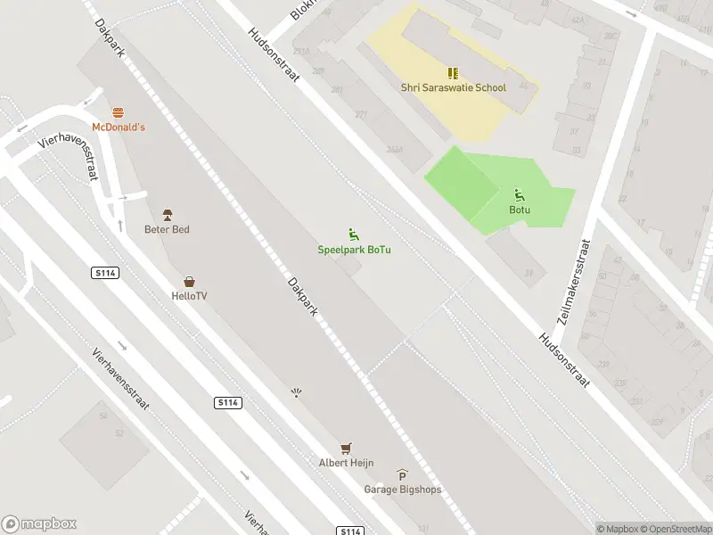 Ambulance met grote spoed naar de Vierhavensstraat in Rotterdam