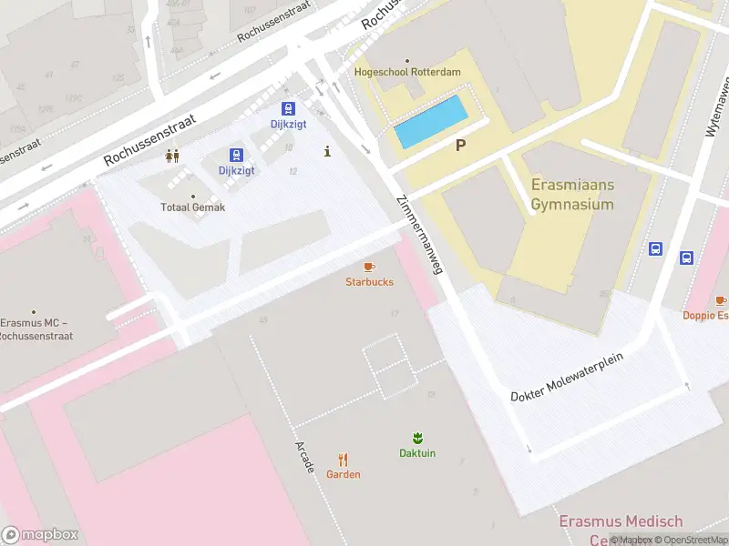 Ambulance met grote spoed naar de Burgemeester s'Jacobplein in Rotterdam