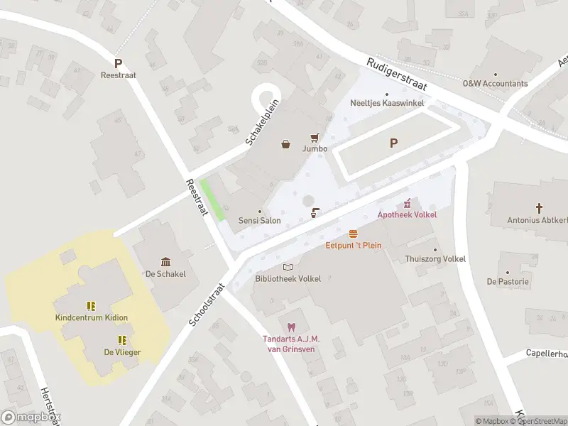 Politie naar de Schakelplein in Volkel vanwege ongeval met letsel