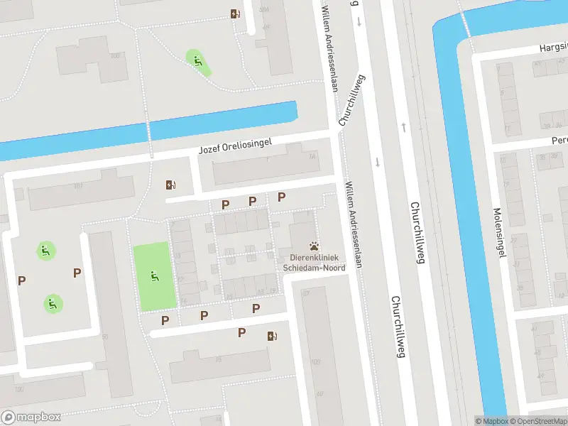 Ambulance met gepaste spoed naar de Jan Damenstraat in Schiedam