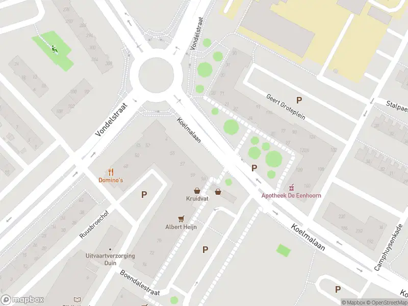 Ambulance naar de Geert Groteplein in Alkmaar