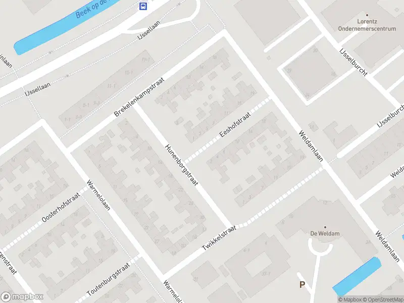 112 melding Brandweer met grote spoed naar de Eeshofstraat in Arnhem vanwege gebouwbrand