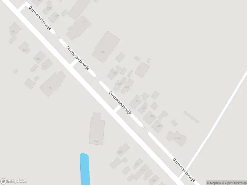 Politie met grote spoed naar de Ommelanderwijk in Veendam vanwege ongeval met letsel