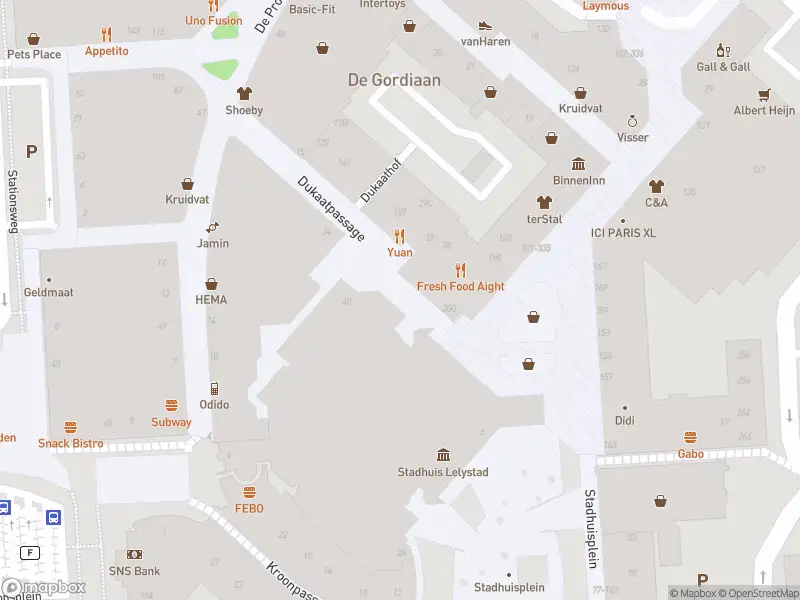 Anonieme overlastmelding Neringpassage in 8224JN Lelystad gesloten