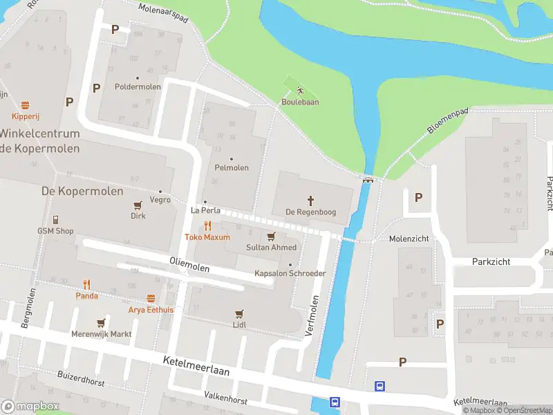 Ambulance met gepaste spoed naar de Watermolen in Leiden