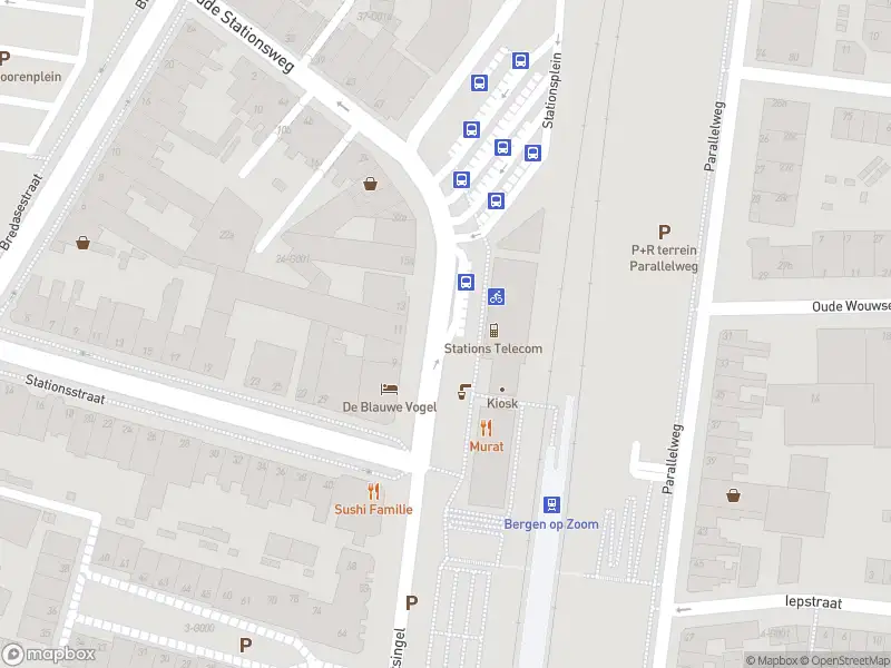 Politie met normale urgentie naar de Stationsplein in Bergen op Zoom