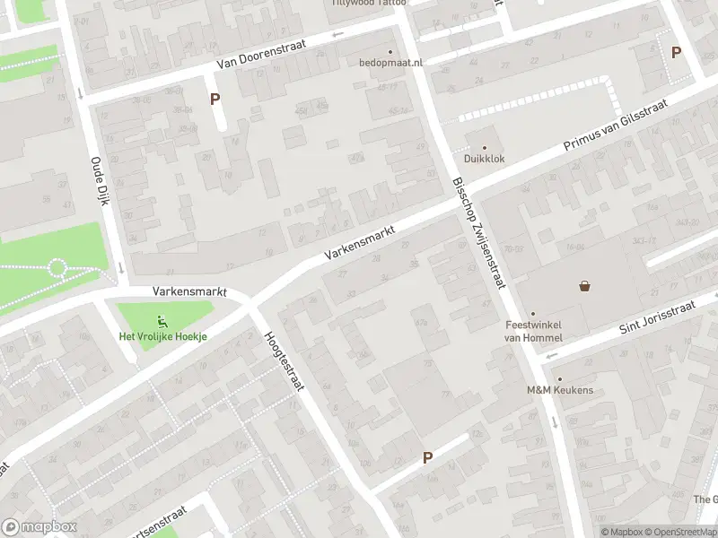 Anonieme overlastmelding Varkensmarkt in Tilburg