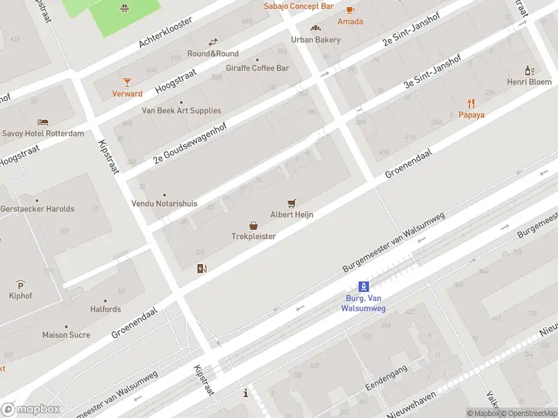 112 melding Ambulance met grote spoed naar de Groenendaal in Rotterdam