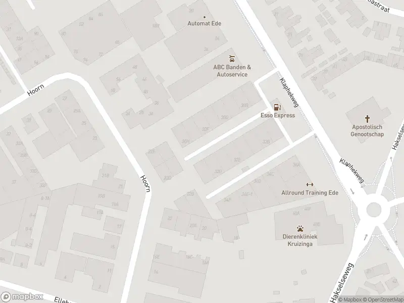 Brandweer met grote spoed naar de Driehoek in Ede vanwege gebouwbrand