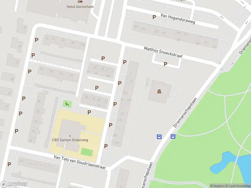 112 melding Ambulance met gepaste spoed naar de Van Goudoeverstraat in Gorinchem