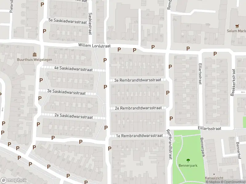 Brandweer met grote spoed naar de Rembrandtstraat in Leeuwarden vanwege gebouwbrand