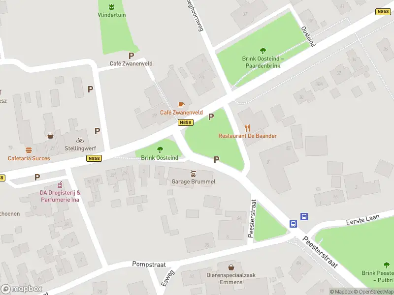 112 melding Brandweer naar de Peesterstraat in Norg vanwege stormschade