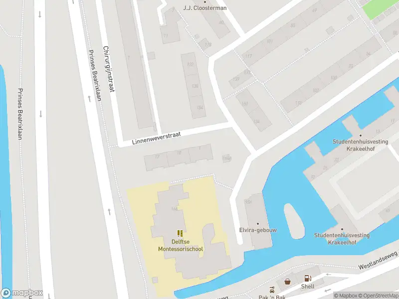 Ambulance met gepaste spoed naar de Linnenweverstraat in Delft