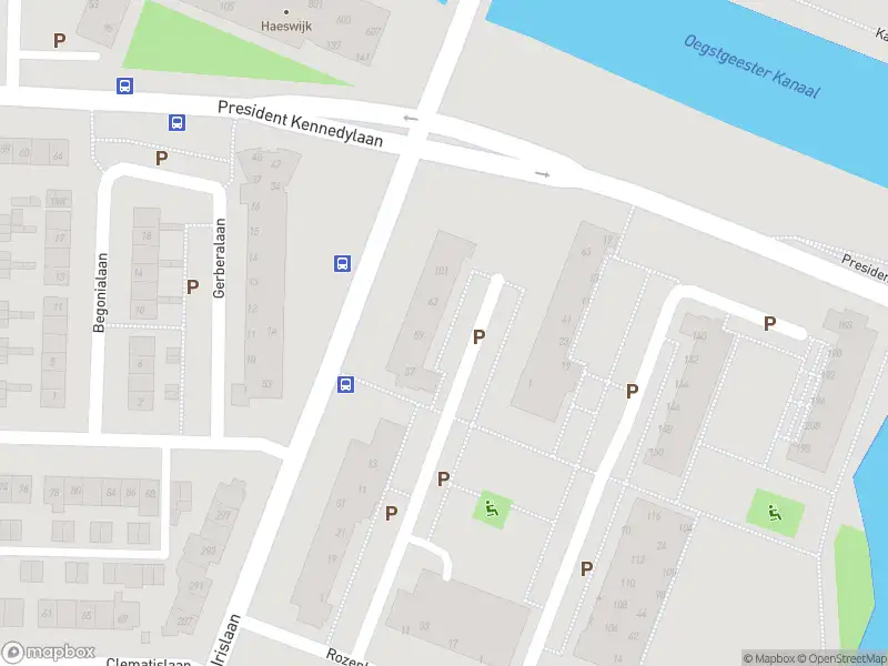 Overlastmelding President Kennedylaan in Oegstgeest (2343 GS) gesloten