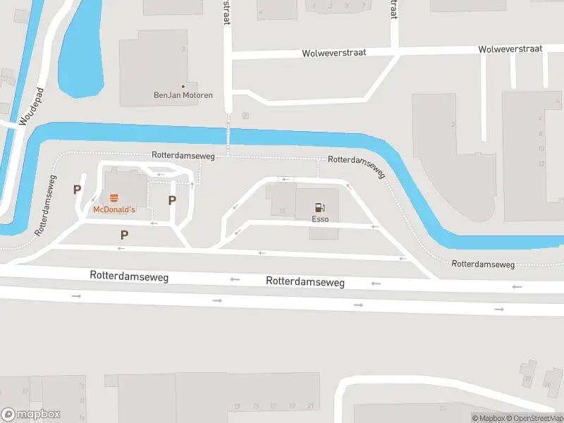 Ambulance met gepaste spoed naar de Rotterdamseweg in Ridderkerk