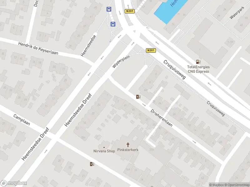 Ambulance naar de Wipperplein in Heemstede vanwege ongeval met letsel
