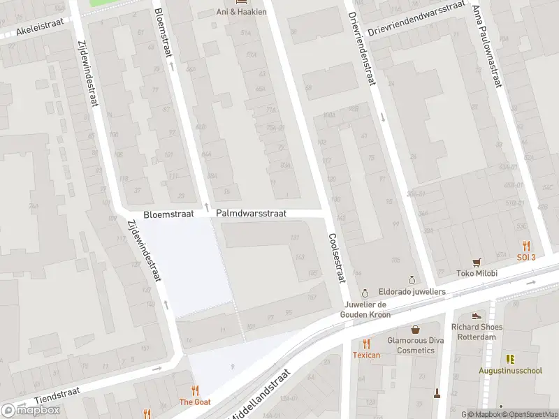 112 melding Ambulance met gepaste spoed naar de Palmdwarsstraat in Rotterdam