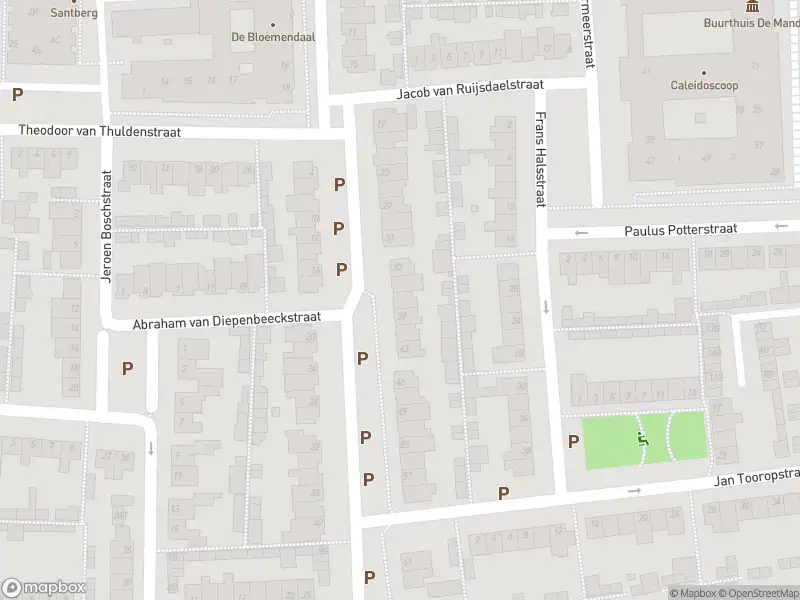 Politie naar de Rembrandtstraat in Vlijmen vanwege steekincident