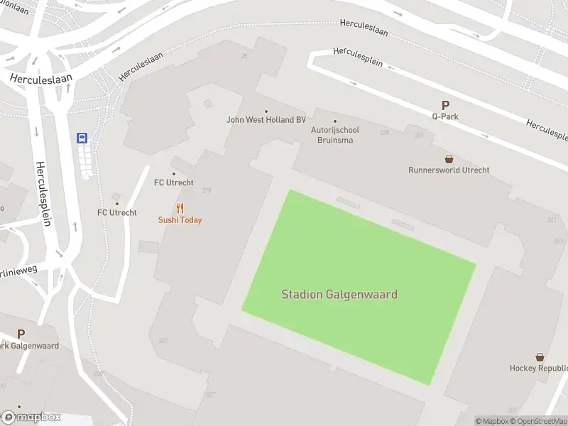 Brandweer met gepaste spoed naar de Herculesplein in Utrecht