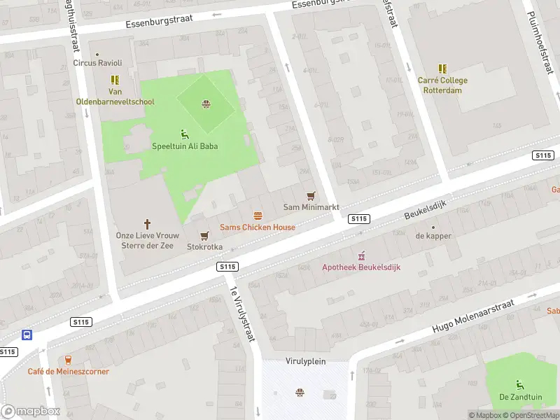 112 melding Ambulance met grote spoed naar de Beukelsdijk in Rotterdam