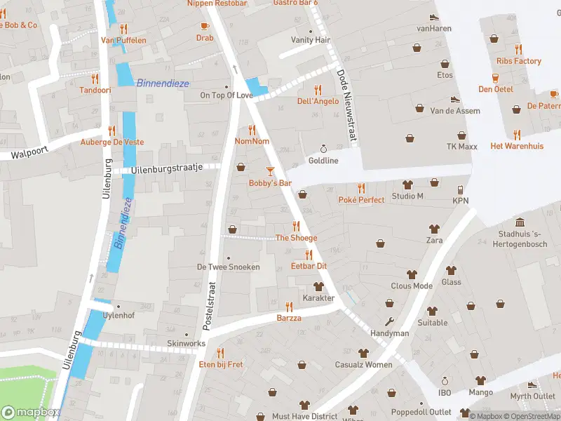 Brandweer met gepaste spoed naar de Visstraat in 's-Hertogenbosch vanwege afhijsen patient