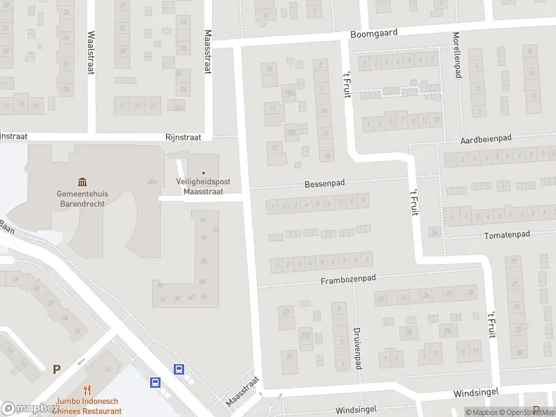 Ambulance met grote spoed naar de Bessenpad in Barendrecht
