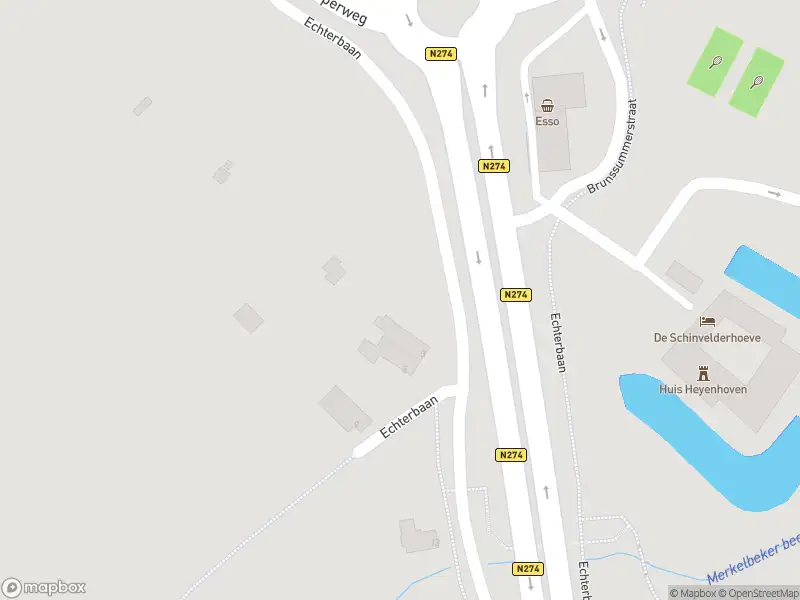 Brandweer met grote spoed naar de Echterbaan in Schinveld