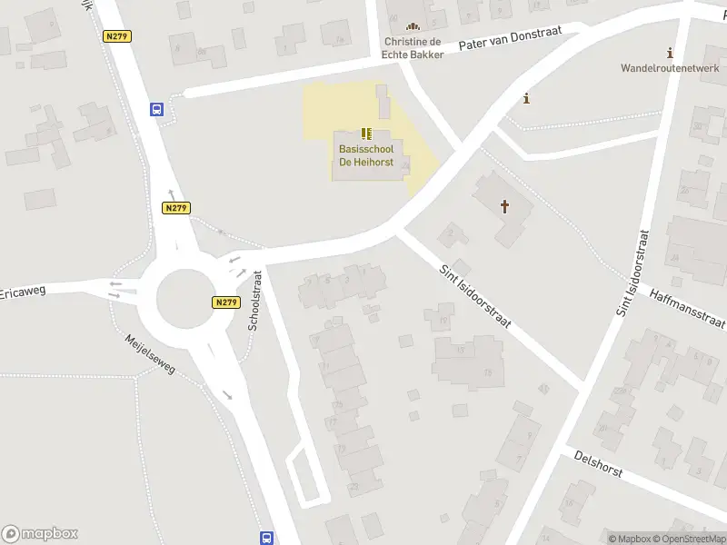 Politie naar de Schoolstraat in Heibloem vanwege aanrijding met letsel