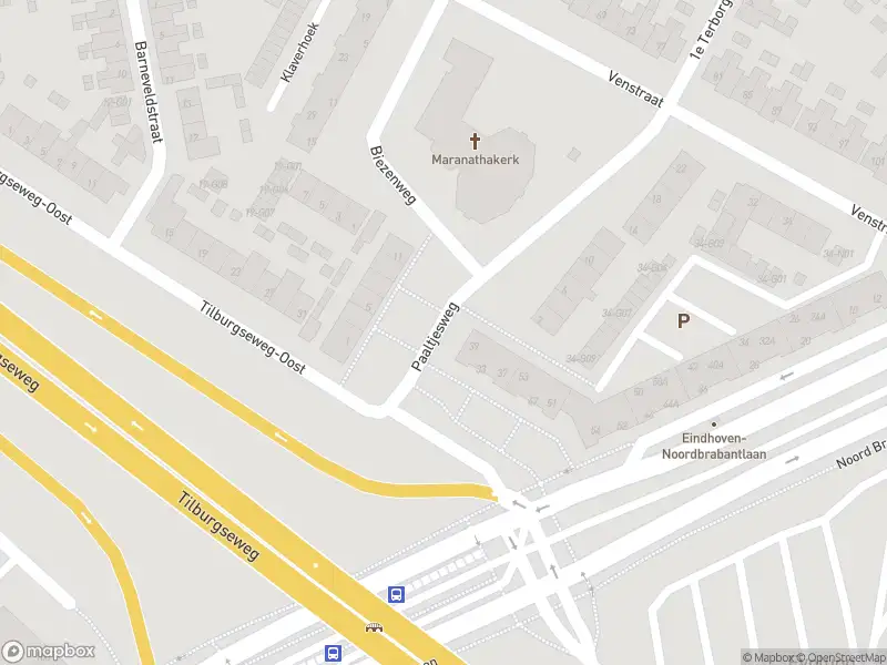 Politie naar de Paaltjesweg in Eindhoven