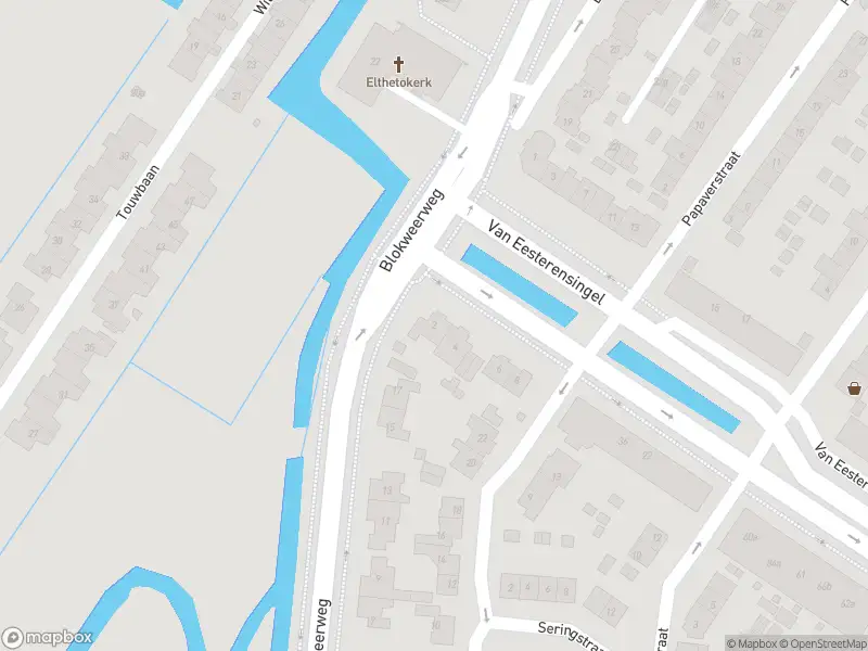 Ambulance naar de Van Eesterensingel in Alblasserdam