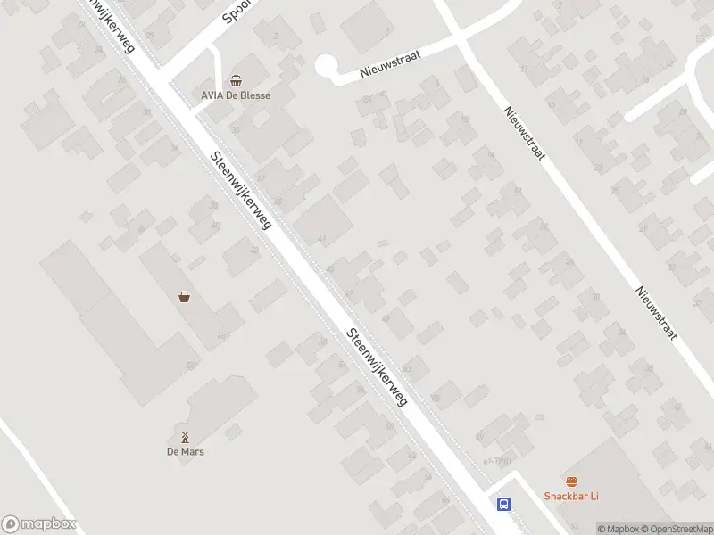 Brandweer met gepaste spoed naar de Steenwijkerweg in De Blesse vanwege middelgrote brand