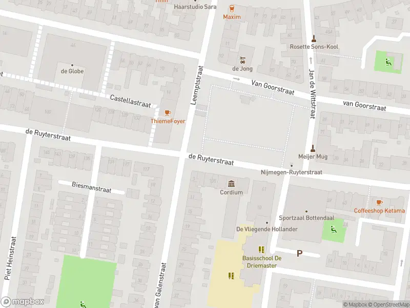 Brandweer met gepaste spoed naar de Trompstraat in Nijmegen