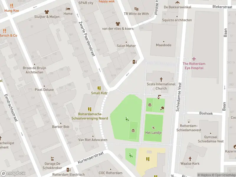 Ambulance naar de Coolsingel in Rotterdam