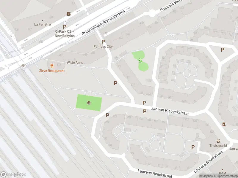 Brandweer met gepaste spoed naar de Rijnstraat in 's-Gravenhage vanwege een buitenbrand