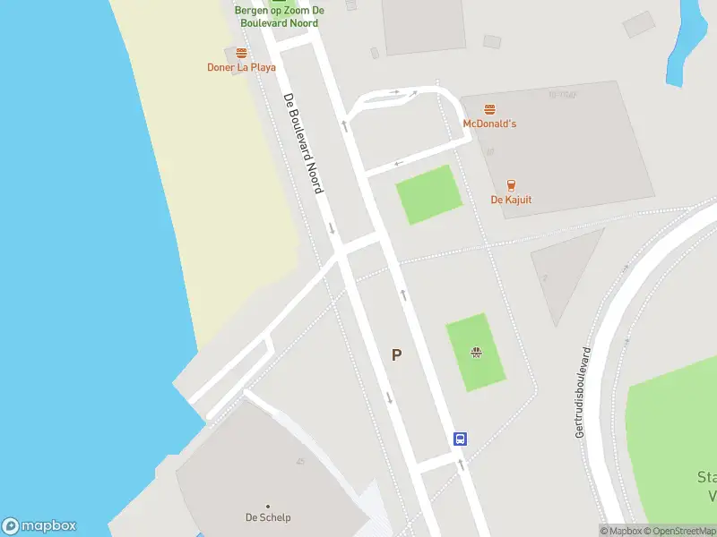 Politie met grote spoed naar de De Boulevard Noord in Bergen op Zoom vanwege letsel